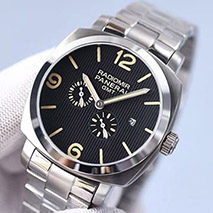 パネライ 偽物 ラジオミール 3デイズ GMT パワーリザーブ オートマティック アッチャイオ 45MM PAM00658