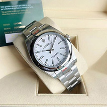 ロレックス スーパーコピー 腕時計 オイスターパーペチュアル 39mm ホワイト メンズ rov18265