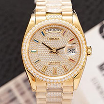 ロレックス 偽物 デイトジャスト 全面ダイヤ 36mm roj94099
