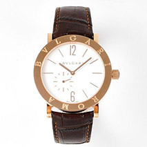 ブルガリ 偽物 腕時計 カーボンゴールド ローマ 41mm Buc63738