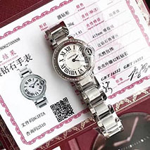 カルティエ スーパーコピー バロンブルー 28mm W4BB0015