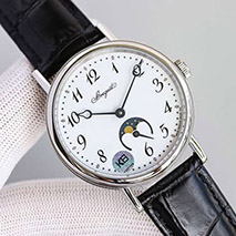 ブレゲ 偽物 クラシック ムーンフェイズ レディ メンズ 40 mm 時計 bum05786