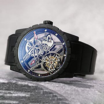 ロジェデュブイ スーパーコピー エクスカリバー スパイダー チタン 45MM rof39427