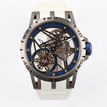 ロジェデュブイ 偽物 エクスカリバー スパイダー チタン 45MM rol25229