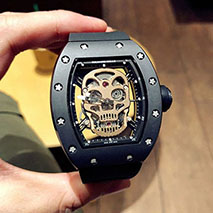リシャールミル スーパーコピー トゥールビヨン スカル ナノセラミック RM5201