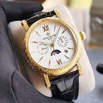 パテックフィリップ コピー グランドコンプリケーション レリーフ腕時計 2色 約42mm pai50451
