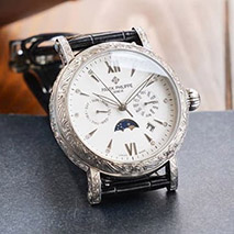 パテックフィリップ 偽物 グランドコンプリケーション レリーフ腕時計 2色 約42mm paq31008