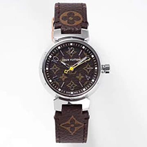 ルイヴィトン スーパーコピー 時計 タンブール ストリート ダイバー モノグラム 34mm vuy02756