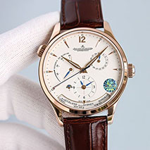 ジャガールクルト 偽物 ジオフィジック ユニバーサルタイ 42mm 2色 Jae65251