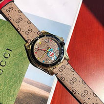 グッチ 偽物 ドラえもんコラボ Dive watch 38mm gug93137